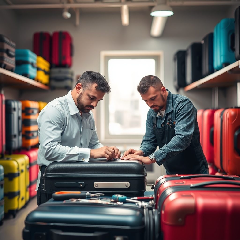 Cómo Reparar Suitcases Dañados